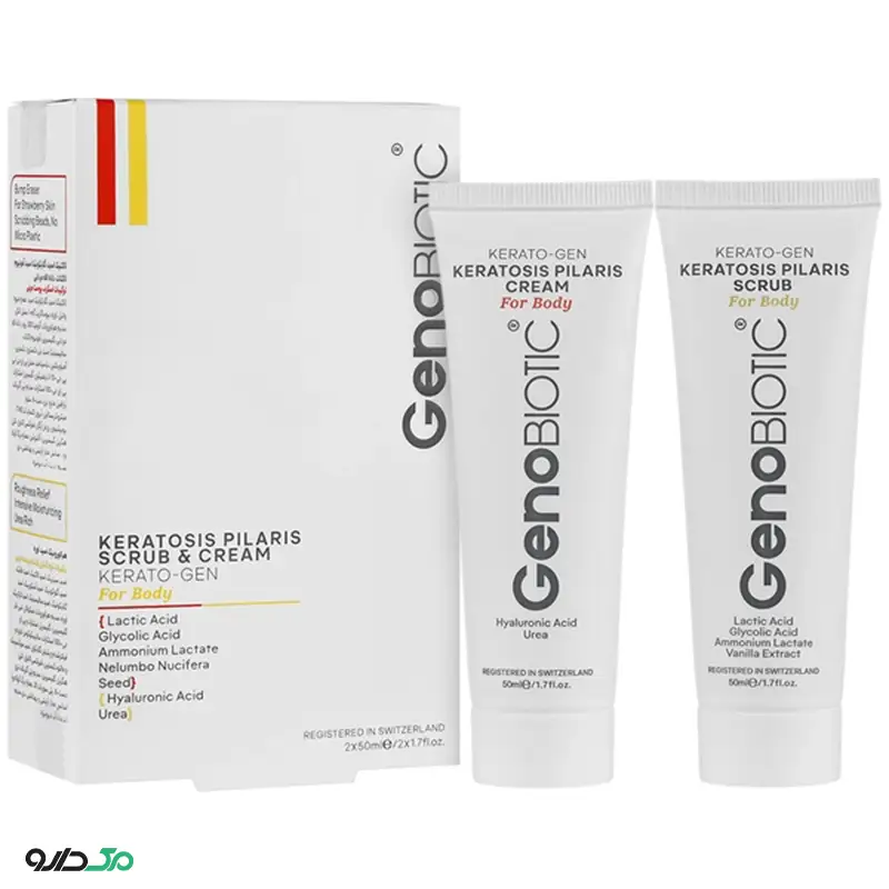 اسکراب و کرم پوست مرغی کراتوژن ژنوبایوتیک